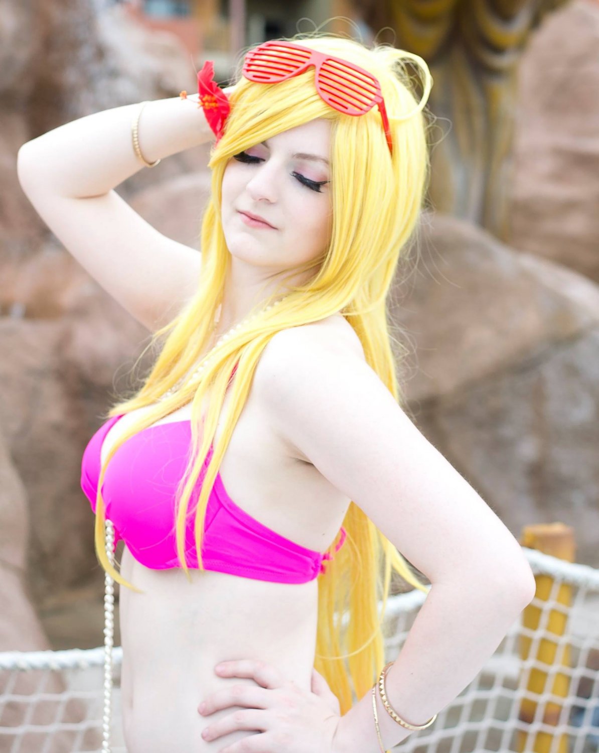 Panty Anarchy bikini cosplayer needs tributes #FFh1gtpr
